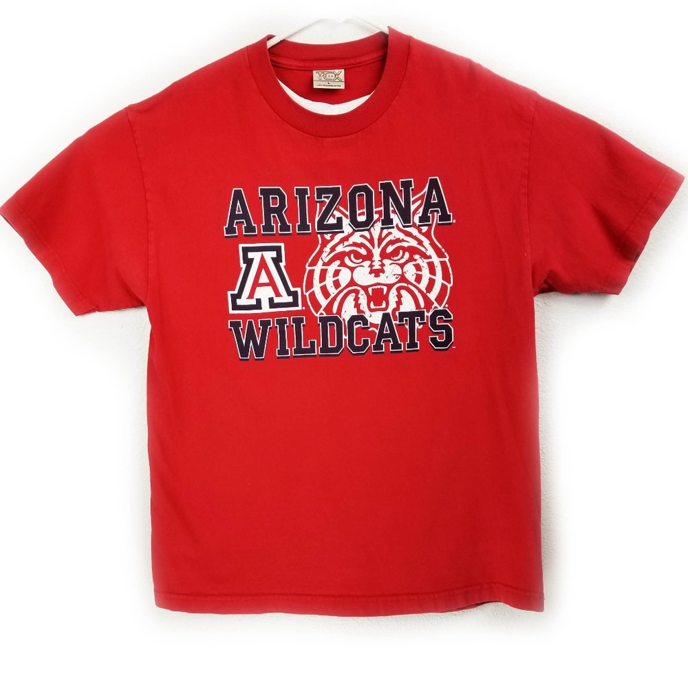 Vintage Arizona Wildcats Red TCX Apparel T-Shirt L
